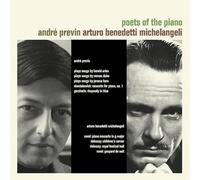 ANDRE PREVIN/ARTURO BENDETTI MICHELANGELI - POETS OF THE PIANO - 3CD SET