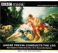 Andre Previn Conducts the LSO: Ravel: Daphnis et Chloe Suites Nos 1 & 2/Strauss: Don Quixote/ BBC Music Volume 7 No 1.