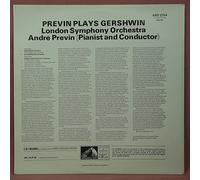 Andre Previn / London Symphony Orchestra - ASD 2754 ANDRE PREVIN Plays Gershwin LP 1971