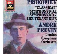 andre previn - Prokofiev Classical Symphony No>,1 Symphony No. 7 Lieutenant Kije (UK Import)
