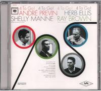Andre Previn, Ray Brown, Shelly Mannie, Herb Ellis - 4 TO GO! CD FRENCH COLUMBIA