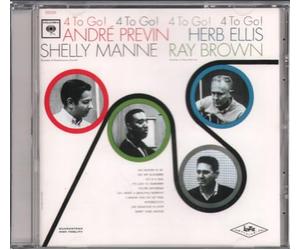 Andre Previn, Ray Brown, Shelly Mannie, Herb Ellis - 4 TO GO! CD FRENCH COLUMBIA
