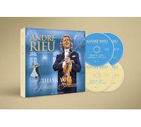 Andre Rieu - Andre Rieu, Neues Album 2025, Thank You Johann Strauss, Box-Set Digipack : 3 CDs + 1 DVD