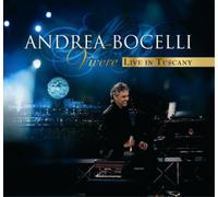 Andrea Bocelli Vivere: Live in Tuscany (CD) Album with DVD (Importación USA)