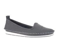 Andrea Conti 0027449 Mocasines de Cuero para Mujer, Talla:40 EU, Color:Azul