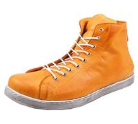 Andrea Conti 0341500 Zapatos de Cuero para Mujer, Talla:42 EU, Color:Naranja
