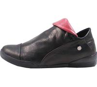 Andrea Conti 0590452 - Zapatillas de casa de cuero mujer, color rojo, talla 38