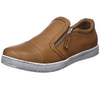 Andrea Conti Bailarinas de Cuero para Mujer 0341066, Talla:37 EU, Color:Marrón