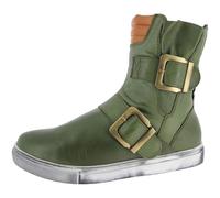 Andrea Conti Botines de Cuero para Mujer 0344630, Talla:41 EU, Color:Verde