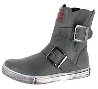 Andrea Conti Botines de Cuero para Mujer 0346833, Talla:38 EU, Color:Gris