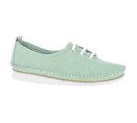 Andrea Conti Cordones para Mujer, Zapatillas, Verde Pastel, 38 EU