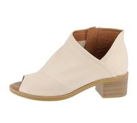 Andrea Conti Damen Absatz Sandaletas, Sandalias con Tacón Mujer, Crema, 41 EU, crema, 41 EU