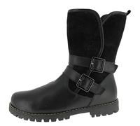 Andrea Conti Damen Chelsea Boot, Botas Cortas al Tobillo Mujer, Negro, 39 EU