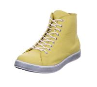 Andrea Conti Damen High Top Sneaker, Zapatillas Mujer, Verde Amarillento, 39 EU