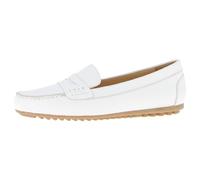 Andrea Conti Damen Mokassin, Mocasín Mujer, Blanco, 39 EU