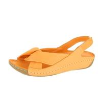 Andrea Conti Damen Sandalette, Sandalia Mujer, Albaricoque, 39 EU