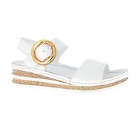 Andrea Conti Damen Sandalette, Sandalia Mujer, Blanco, 41 EU