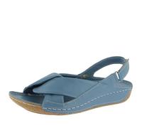 Andrea Conti Damen Sandalette, Sandalia Mujer, Infinity Blue, 36 EU