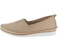Andrea Conti Mocasines de Cuero para Mujer 1883656, Talla:40 EU, Color:Gris