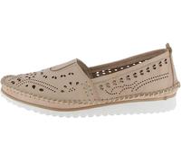 Andrea Conti Mocasines de Cuero para Mujer 1885909, Talla:40 EU, Color:Gris