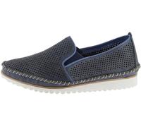 Andrea Conti Mocasines de Cuero para Mujer 1885919, Talla:42 EU, Color:Azul