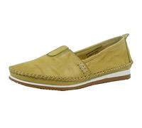 Andrea Conti Mocasines de Cuero para Mujer 1887801, Talla:41 EU, Color:Verde