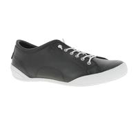 Andrea Conti Zapatilla de Mujer con Cordones de Piel con diseño dinámico 0340559, Negro, 38 EU