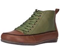 Andrea Conti Zapatillas con Cordones para Mujer, Oliva D Marrón, 37 EU