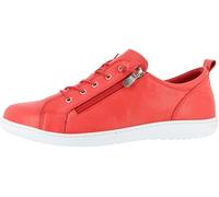 Andrea Conti Zapatillas de Cuero para Mujer 0341043, Talla:38 EU, Color:Rojo
