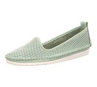 Andrea Conti Zapatillas de Mujer, Mocasín, Verde Menta, 42 EU