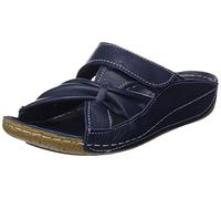 Andrea Conti Zapatillas de Mujer, Pantuflas, Azul Marino, 41 EU