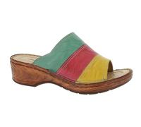 Andrea Conti Zapatillas de Mujer, Pantuflas, Limón Coral Verde, 36 EU