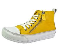 Andrea Conti Zapatos de Cuero para Mujer 0345724, Talla:42 EU, Color:Amarillo