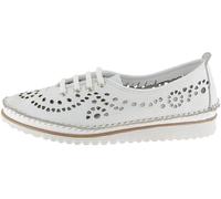Andrea Conti Zapatos de Piel con Cordones para Mujer 1881005, Talla:40 EU, Color:Blanco
