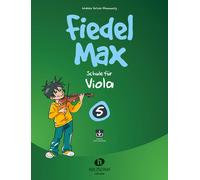 Andrea Holzer-Rhomberg Fiedel-Max 5 Viola: Schule für Viola (Tapa blanda)