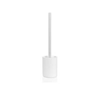 ANDREA HOUSE - Escobilla de baño de poliresina Blanca Mate Ø9,5x40,5cm