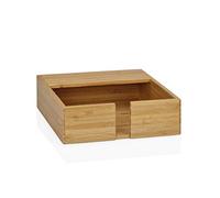 ANDREA HOUSE Servilletero de bambú 18X18X6