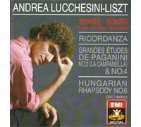 Andrea Lucchesini-piano - Liszt: Sonata in B Minor/Ricordanza/Grandes Etudes No.3 & 4/Hungarian Rhapsody No.6-Andrea Lucchesini (UK Import)