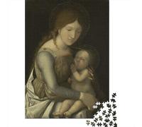 Andrea Mantegna Arte Rompecabezas Imposible, Rompecabezas Cuadros Famosos del Mundo De Madera, Puzzles Museo 1000 Piezas para Adolescente, Decoración del Hogar, Reunión Familiar Juguete