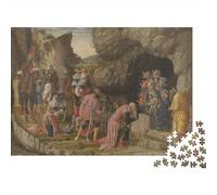 Andrea Mantegna Imposible Puzzle Arte, Puzzles Cuadros Famosos del Mundo para Adultos, Rompecabezas Museo Juego Familiar, Decoración del Hogar, Rompecabezas De Madera 1000 Piezas
