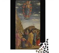 Andrea Mantegna Puzzle 1000 Piezas, Arte Rompecabezas Imposible, Jigsaw Puzzles Museo para Adultos, Rompecabezas De Madera, para Toda La Familia, Decoración del Hogar