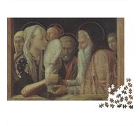 Andrea Mantegna Puzzles para Adultos, Rompecabezas Museo De Madera De 1000 Piezas, Rompecabezas Pinturaarte De Madera, Obra De Arte De Juego De, Cuadros Famosos del Mundo Decoración del Hogar
