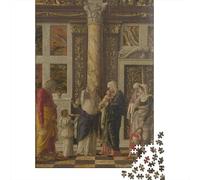 Andrea Mantegna Rompecabezas Arte De Madera 1000 Piezas De Adolescente, Imposible Puzzle Pinturaarte, Rompecabezas Cuadros Famosos del Mundo, Difícil Desafío Adulto Alivio del Estrés Juguete