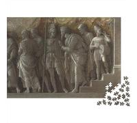 Andrea Mantegna Rompecabezas De Madera 1000 Piezas, Imposible Puzzle Arte, Decoración del Hogar, Jigsaw Puzzles Pinturaarte para Adultos Adolescente, Rompecabezas Cuadros Famosos del Mundo