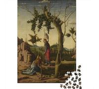 Andrea Mantegna Rompecabezas De Madera 1000 Piezas, Impossible Puzzle Arte Creativo para Adultos, Museo Rompecabezas Imposible, Desafiante Juguete Educativo para Aliviar