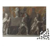 Andrea Mantegna Rompecabezas Pinturaarte De Madera, Imposibles Puzzles Cuadros Famosos del Mundo, Museo Rompecabezas Imposible, Decoración del Hogar, 1000 Piezas
