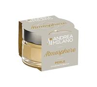 Andrea Milano, Perlas de vinagre Atmosphere, esferas de condimento blanco con aroma intenso para tus platos favoritos, ideales para bruschettas, carpaccio y mozzarella, producto de Italia, 50 g