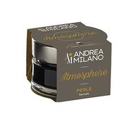 Andrea Milano, Perlas de vinagre Atmosphere, esferas negras de trufa con vinagre balsámico, de aroma intenso para acompañar tus platos, ideales para platos a base de carne, fabricadas en Italia, 50 g