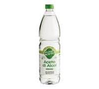 Andrea Milano, Splendi Aceto, vinagre de alcohol 100% natural, acidez 6%, solución versátil para cualquier uso, multiuso, ideal para la limpieza de toda la casa, 1 botella de PET de 1 l