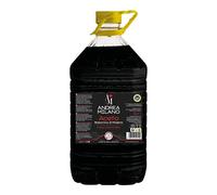 Andrea Milano, Vinagre balsámico de Módena Foglia Rossa, envejecido durante mucho tiempo en barricas de madera de primera calidad, ideal para marinados y salsas, fabricado en Italia, PET 5 l